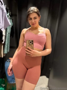 Choosing new outfit for yoga love this shorts but dubts about top help part 1