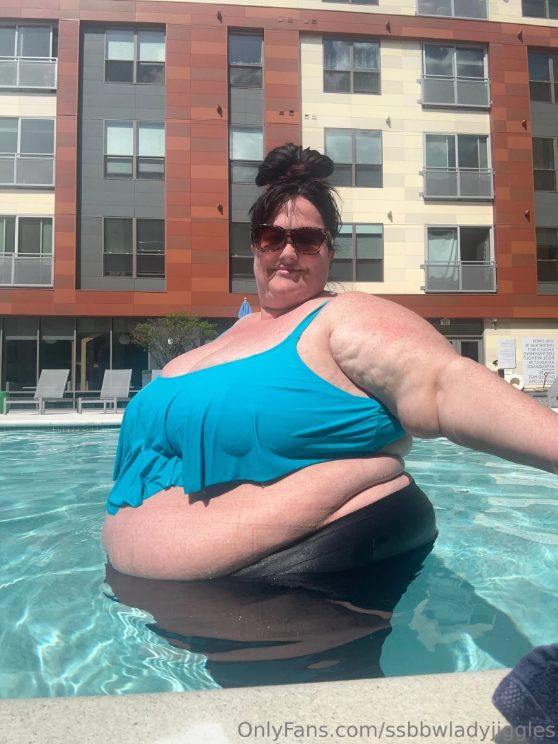 The pool is finally open and my heart is full i feel so light and 