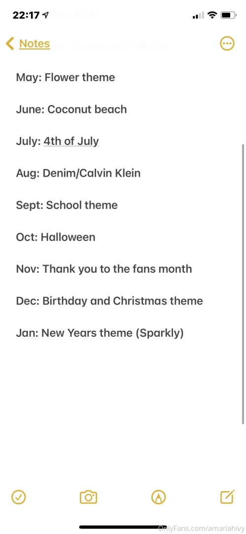 What do you guys think of these themes every month of course i have 