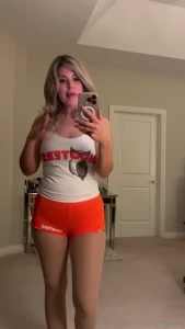 Just your neighbor hooters girl and i just noticed that s a cum stain