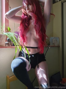 Peel these frilly black panties off of me part 1