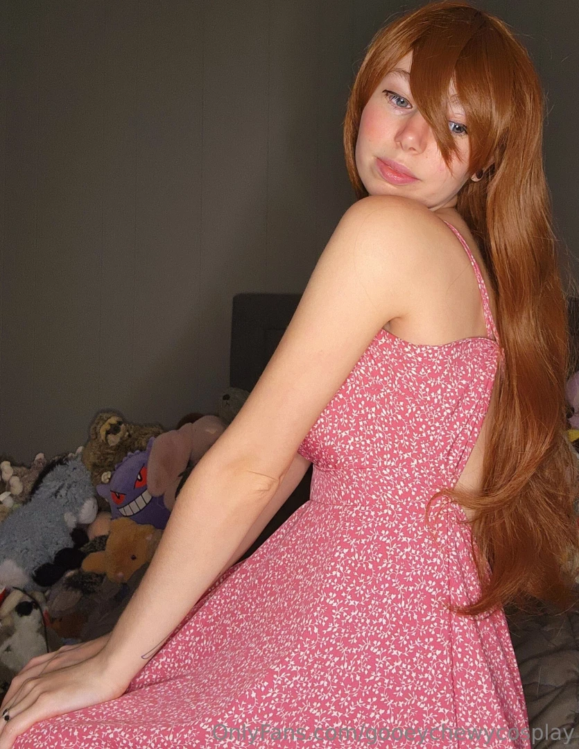 I love this brown wig and the pink deess looks so nice with it part 1 