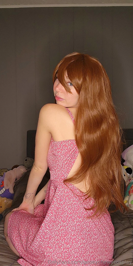 I love this brown wig and the pink deess looks so nice with it part 7 