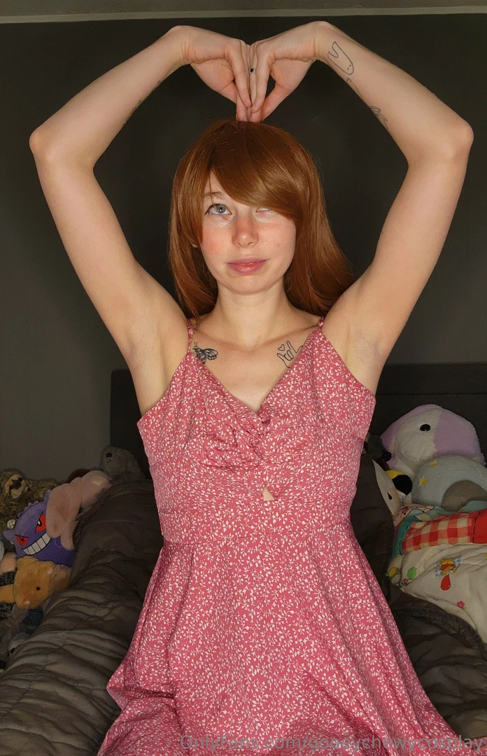 I love this brown wig and the pink deess looks so nice with it part 5 