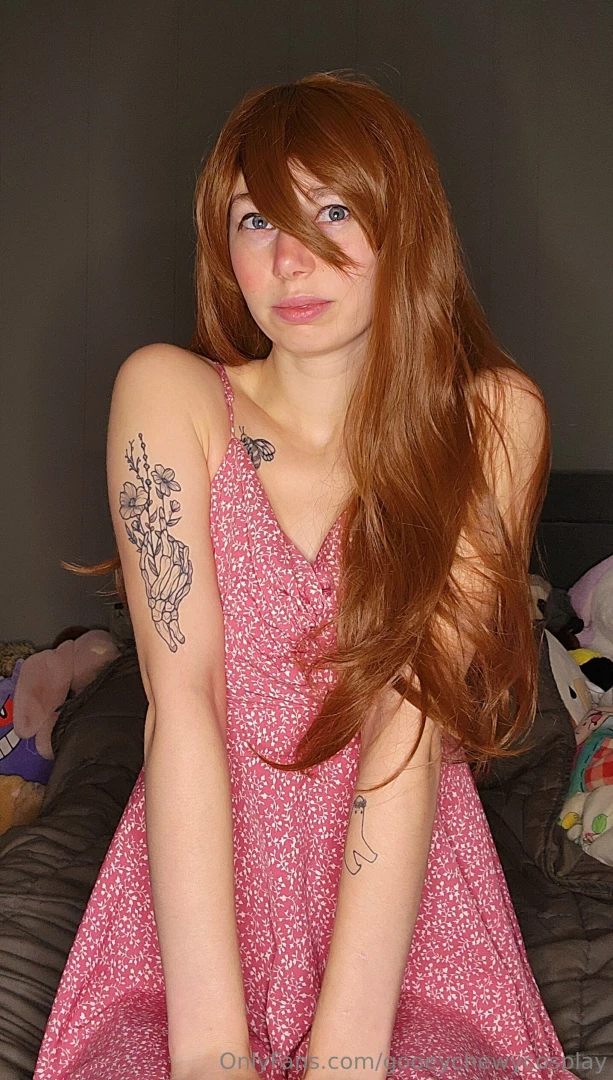 I love this brown wig and the pink deess looks so nice with it part 10 