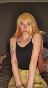 This outfit makes me feel sassy especially with the wig part 7