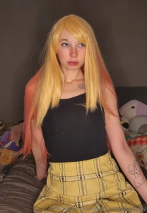 This outfit makes me feel sassy especially with the wig part 6