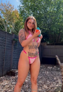 Wanna water fight there s gonna be naughty content in this bikini on part 1