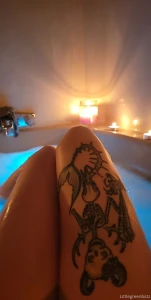 Bath by candlelight
