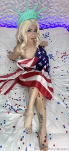 Lady liberty never looked this fuckable that lady liberty cosplay got part 2