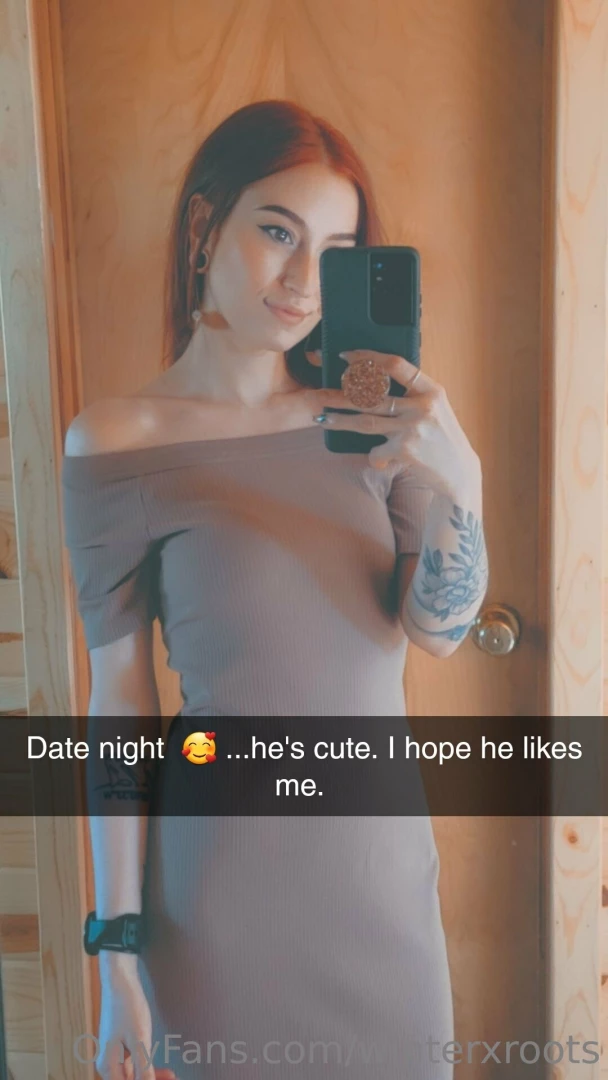 I hope he s happily surprised when he finds out i m not wearing part 3 