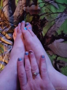 Thanks again to my special supporter for my mani pedi part 2