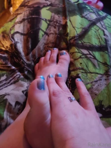 Thanks again to my special supporter for my mani pedi part 1