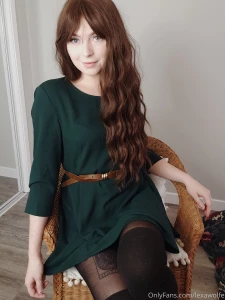 I do miss going out in the world and wearing something other than