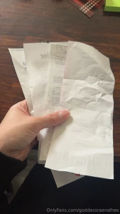 I ve got 4 receipts up for grabs from this weekend pick a number start