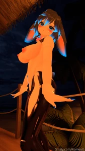 Trying out a new outfit on the beach not that there s much to this part 4