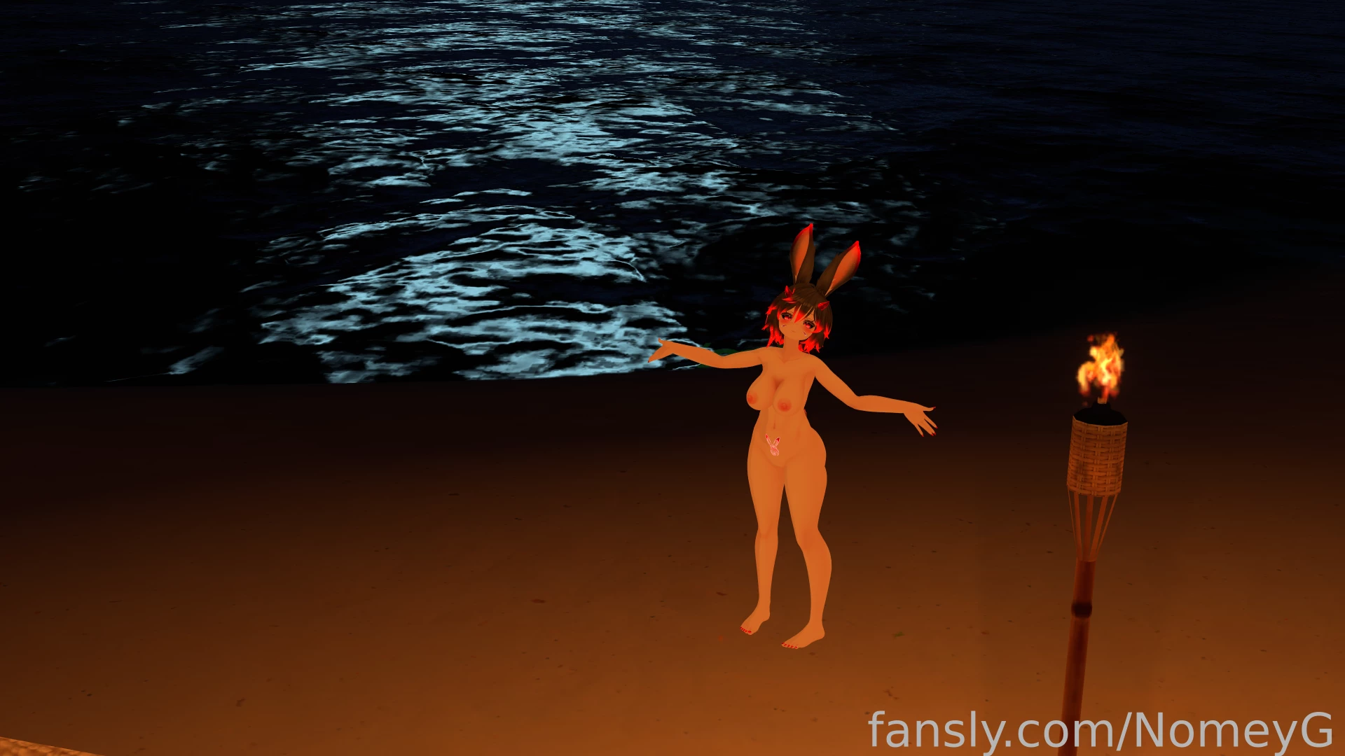 Trying out a new outfit on the beach not that there s much to this part 11 