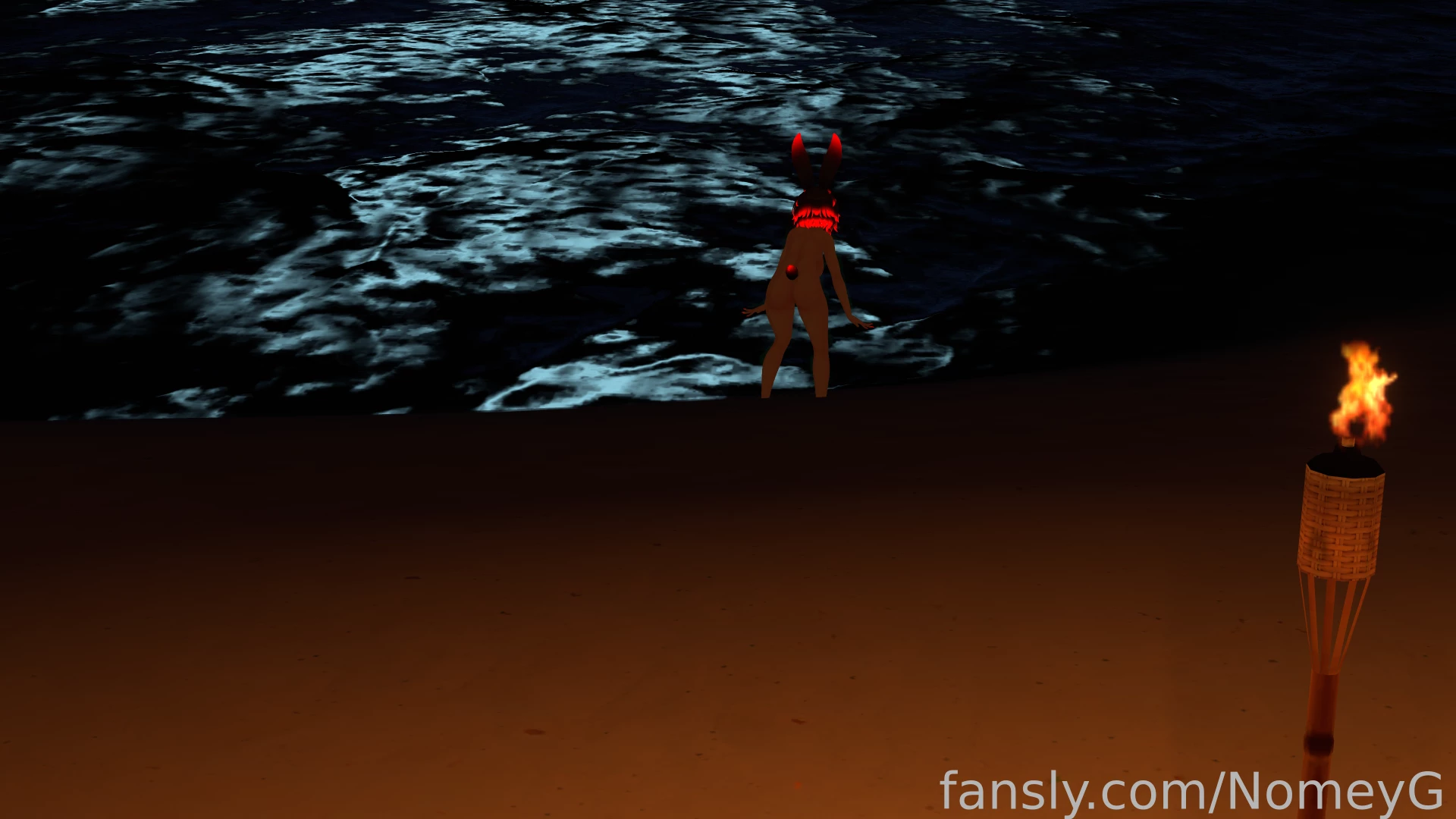 Trying out a new outfit on the beach not that there s much to this part 15 