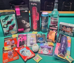 It s sex toy bingo night anybody who tips on this post towards my