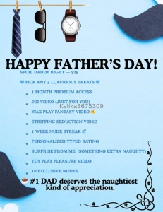 How about a little gift for my special daddies here tip below and i ll