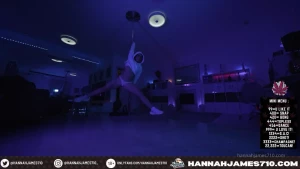 hannahjamesfree - Unleashing my inner pole ninja watch me now at hannahjames710 tv 