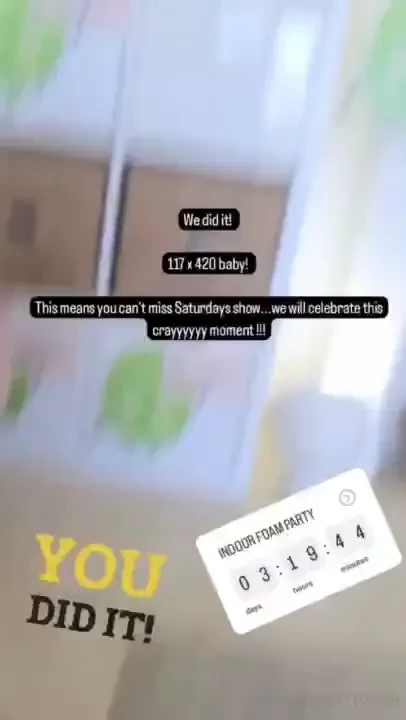 Tomorrow i m doing a fun show with an outdoor foam machine but indoors part 2 