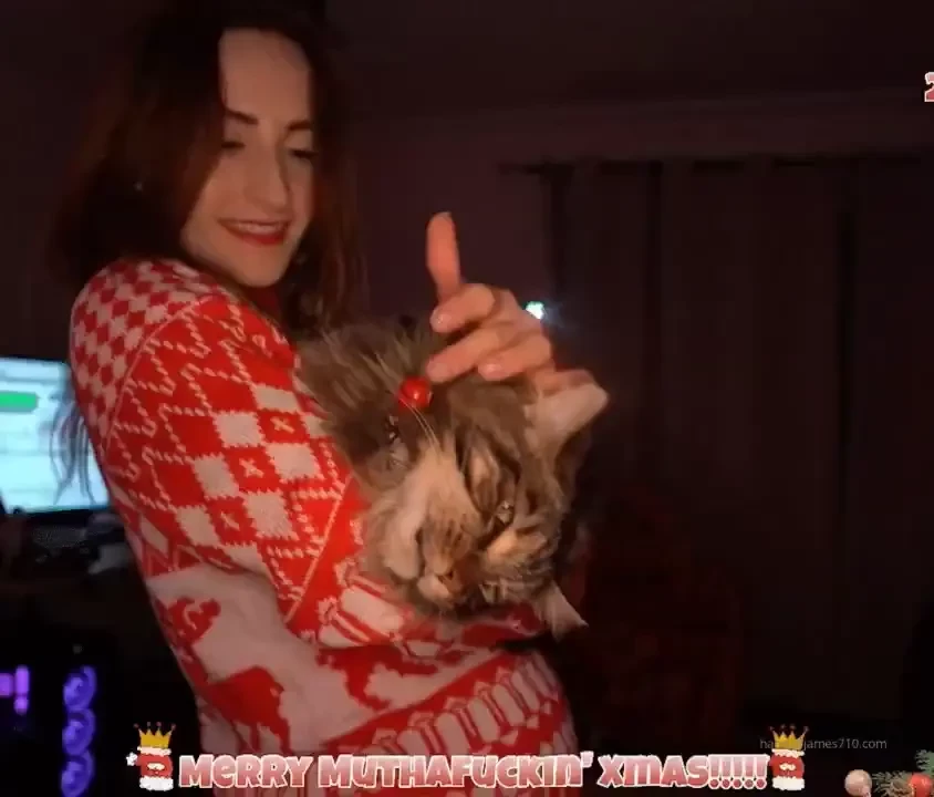 Jingling my kitty bell 