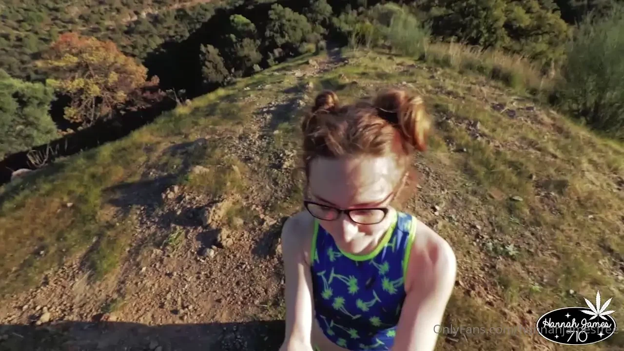 Unplanned hilltop blowjob sometimes going out enjoying the fresh air 
