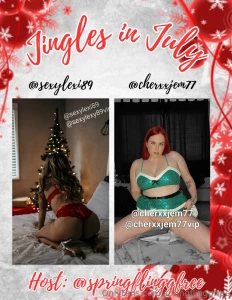 Jingles in july sexylexi89 cherxxjem77 springflinggfree 1st 1week