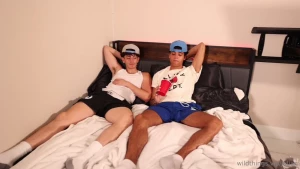 Frat bros jerk off cum in the cup dm if you want the full video