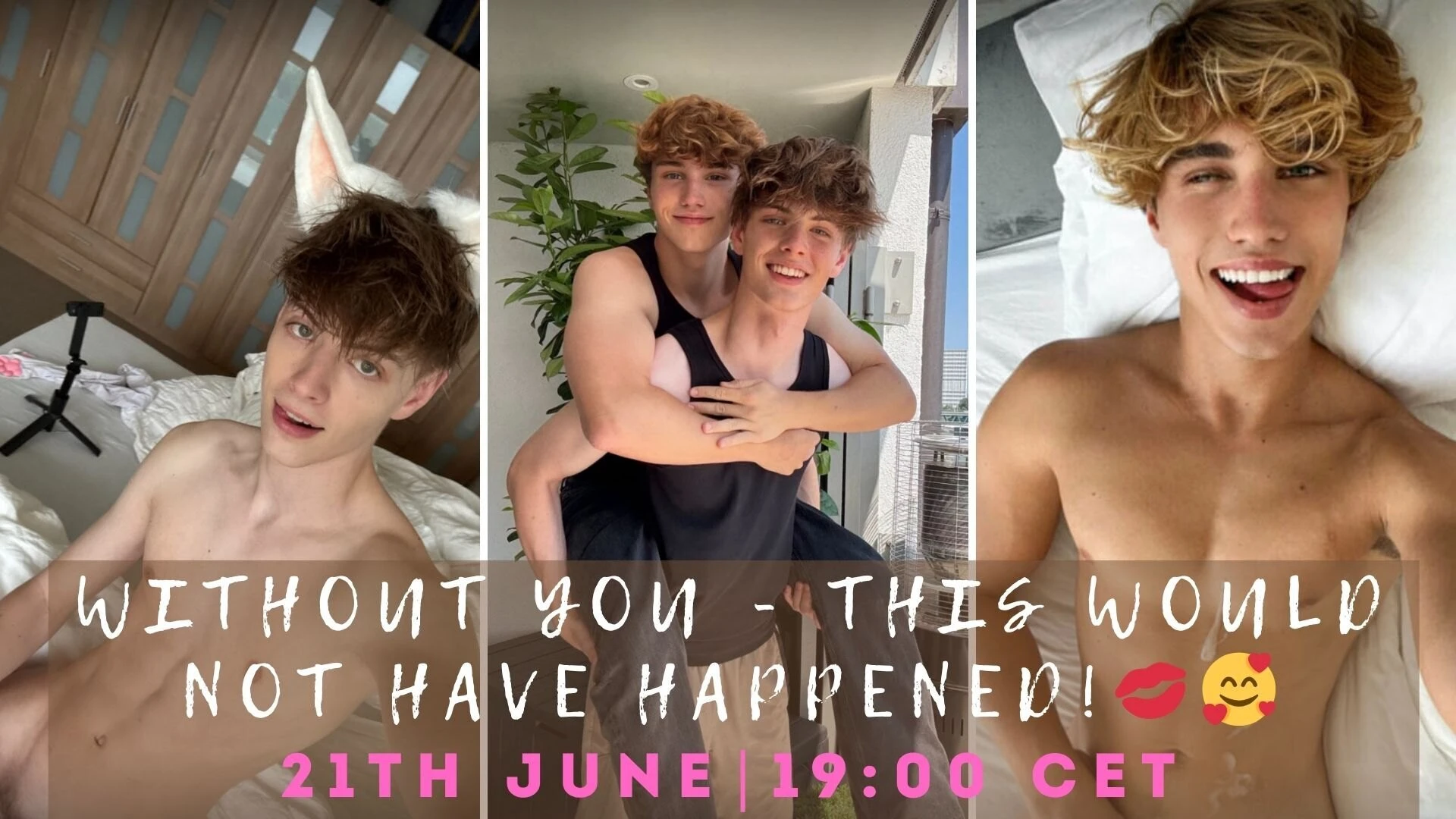 Wanna hear me closer nbsp i amp valsplace are going live soon and babe 