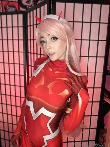 It s a new cosplay double zero two with chibi_cyriis part 2