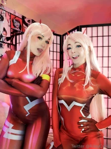 It s a new cosplay double zero two with chibi_cyriis