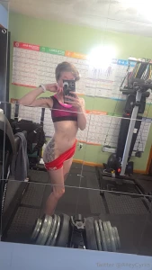 Getting swol or we ll at least trying my damn best hahah