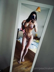 How my new bikini fits me i m getting ready for summer