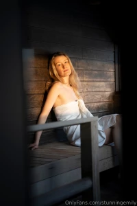 Just the thought of me in this sauna i bet you re already getting part 2