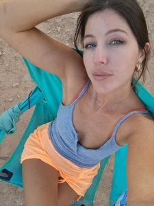 Just enjoy this messy hair don t care selfie sorry i ve been a little