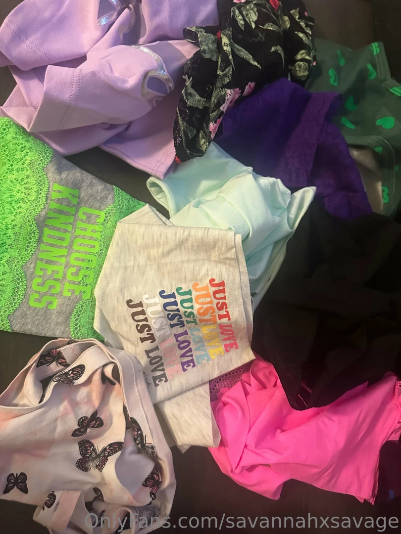 Just got my order of new panties wonder what i can do with these 