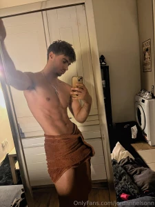 Come here and take this towel off you will find a surprise