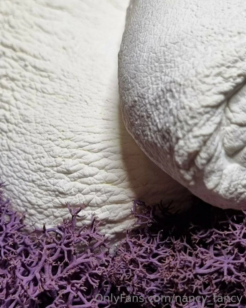 I really like the texture of the skin of the scrotum frozen in plaster part 1 