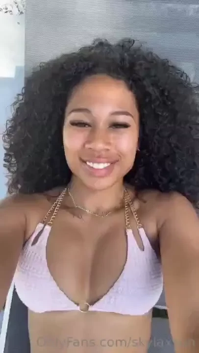 Nice day tanning outside 