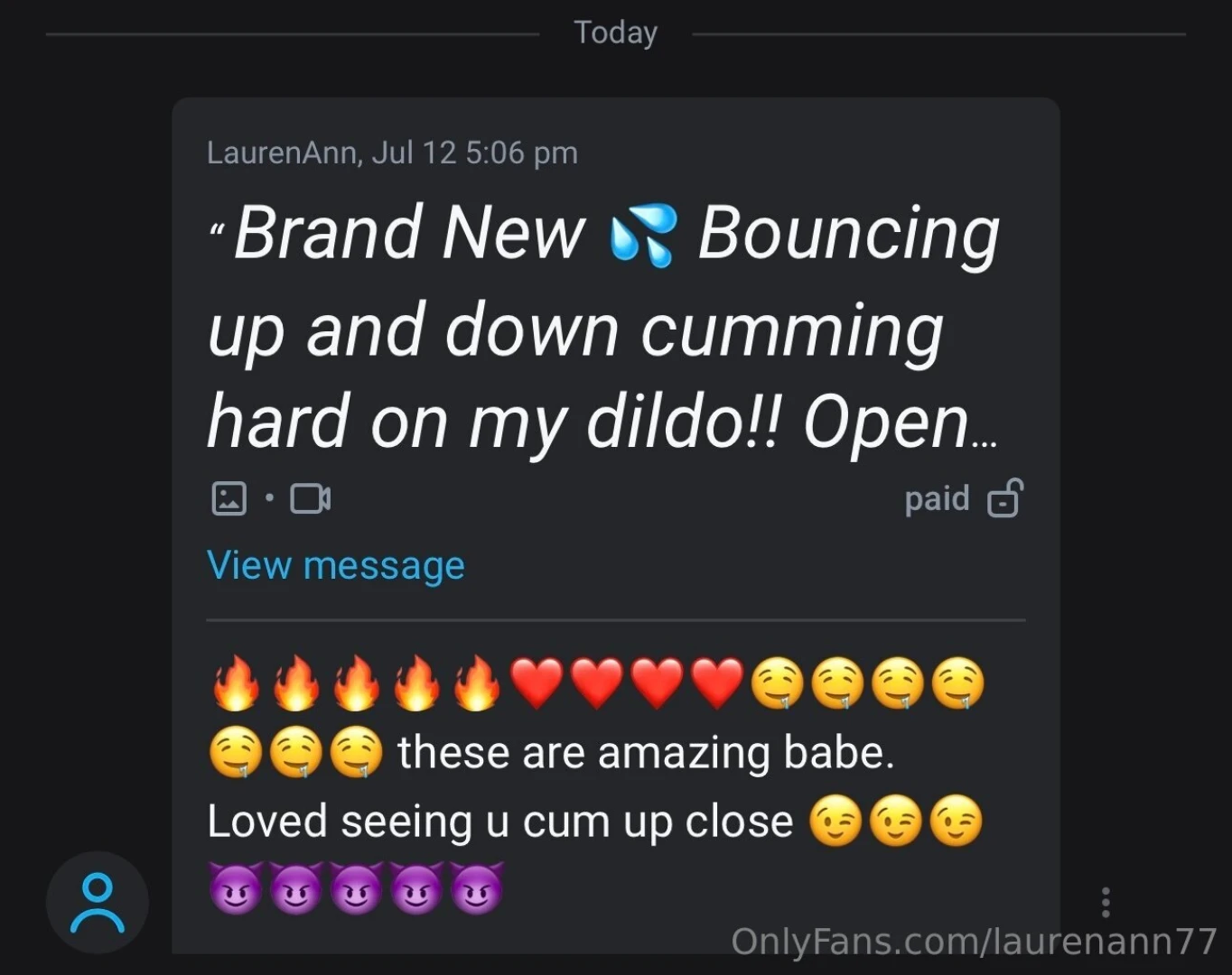 Been tried to tell you 