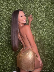 Bet you wont last much if you see what i have under this dress part 1