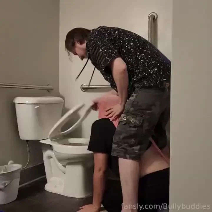 I felt so humiliated getting those swirlies but to be spanked with the 