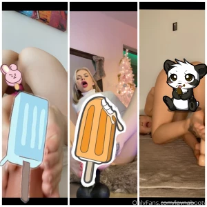 Bundle 3 foot job videos 6 feet pics stroking your cock with my feet