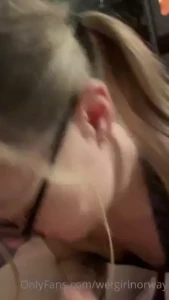 Blowjob med musefletter og sprut i munn blowjob with pigtails and cum part 3