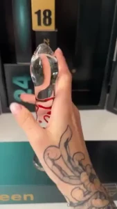 Day 15 16 amp 17 a glass dildo some adjustable silicone penisrings and