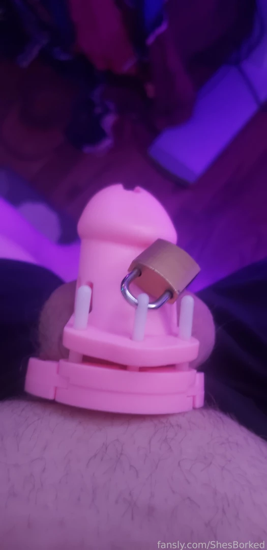 Happy locktober fyp trans locktober caged mtf smallcock 