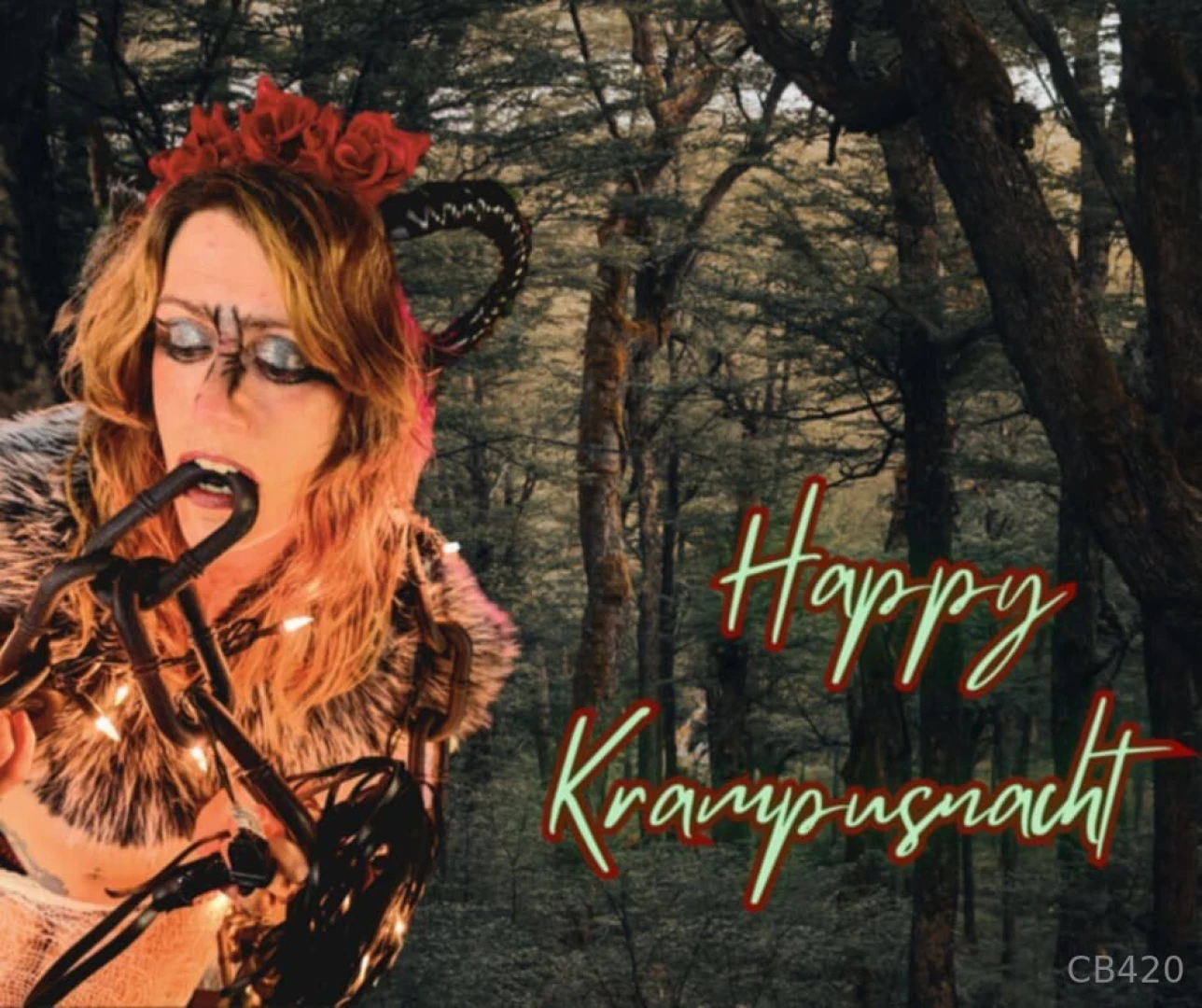 Embracing my german roots happy krampus night 