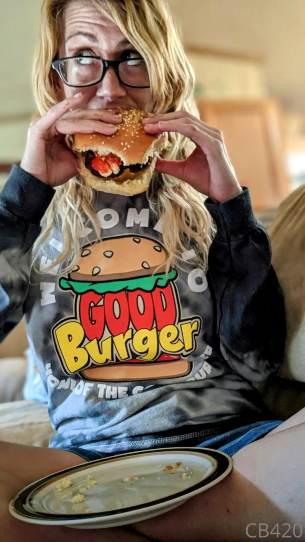 Welcome to good burger home of the good burger can i take your order 